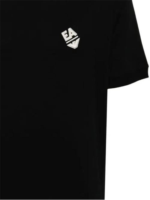 Black cotton t-shirt EMPORIO ARMANI | 3D1TN31JOCZ0032